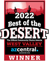 2022 Best Of The Desert West Valley Winner