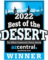 2022 Best Of The Desert AZ Central Winner