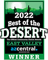 2022 Best Of The Desert Winner for East Valley